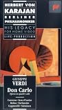 Herbert Von Karajan - His Legacy For Home Video - Giuseppe Verdi: Don Carlo [VHS] [1986]