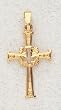 14 kt Gold Religious Medal - Holy Spirit Confirmation - In a Premium Black Box