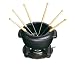 Kitchen & Housewares : Staub 44 Fondue Set with Six Forks and 1 Burner, Black Matte