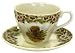 Churchill China Thanksgiving Turkey Multi Colors Tea Cups, Set of 4