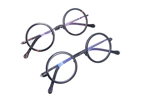Agstum Vintage Retro Round Prescription Eyeglasses Frame 42-20-140