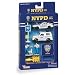 NYPD New York Police Department Jeep, Patrol Car, Officers and Signs Playset