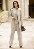 J.G. Hook® Three-Piece Linen Pantsuit