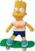 United Labels 1000361 - Simpsons-Plüsch Figur Bart Skateboard 30 cm