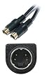 Coolerguys 6 Foot S Video Cable OEM M/M SVIDEO-06-MM ATI P/N 6110004500.