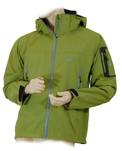 2117 SWEDEN Skijacke grün/silber, Modelljahr 2007/2008, 12000 mm Wassersäule, 3 Lagen-Laminat, Größe XL