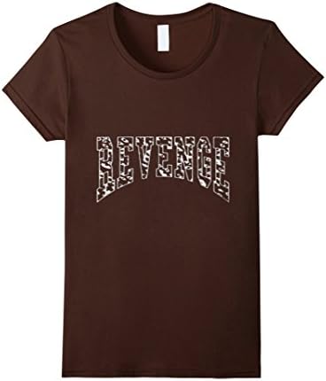Women's Revenge t shirt Small Brown