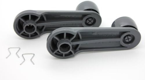LatchWell PRO-7005061 Window Crank Handle Pair in Gray for Listed Nissan Models