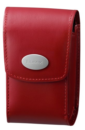 Panasonic PS-HFX9R Leather Camera Case for Panasonic FX01, FX9, FX8, and FX7 Digital Cameras (Red)