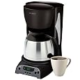 Mr. Coffee DRTX85 8-Cup Thermal Coffeemaker, Black