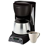 Mr. Coffee DRTX85 8-Cup Thermal Coffeemaker, Black