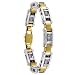 Stainless Steel Men's Invicta Elements Spiral Two-Tone Bracelet
