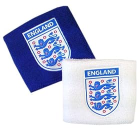England F.A. Wristbands - Blue / White