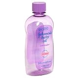 Johnson's  Baby Oil with Lavender, 14 Ounce Bottle (Pack of 5)