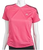 Adidas Womens Wildwood Short Sleeve V-Neck
