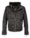 BRANDIT BLACK ROCK Leather Jacket Herren Leder Jacke