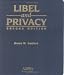 Book Libel & Privacy (Supplemented Annually)