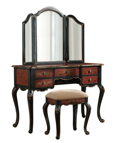 Kitchen: Powell Canton Vanity, Mirror and Bench