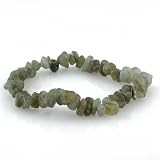 Cute Stretchy Labradorite Chip Bracelet