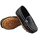 DADAWEN Boy's Girl's Slip-on Loafers Oxford Shoes Black US Size 9.5 M Toddler