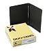 Oxford 57301-05 Two Hole Prong Report Covers, 3 Capacity, Black, 25 per Box