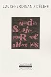Maudits soupirs pour une autre fois : Une version primitive de F��rie pour une autre fois