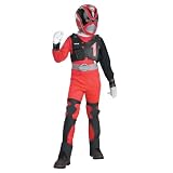 7-8 POWER RANGER RED - DELUXE