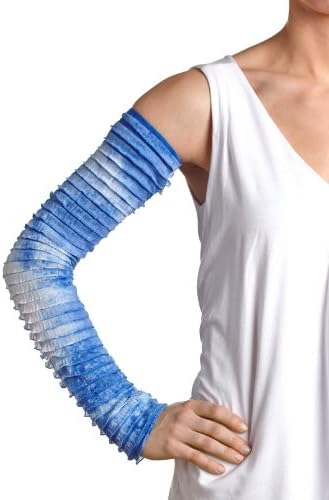 KARMS Kaptivating Ladies' KanKan Arm Kandy Fashion Sleeves Royal Bisou Tiedye Large