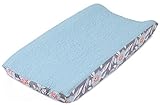 Balboa Baby Quilted Changing Pad Cover, Aqua/White Dot by Balboa Baby [並行輸入品]