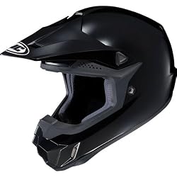 HJC Solid Men's CL-X6 Motocross Motorcycle Helmet - Black