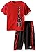 STX Boys' Interlock T-Shirt and Close Hole Mesh Short Set