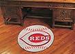 Cincinnati Reds 29" Round Baseball Floor Mat (Rug)
