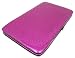 Hot Pink Glitter Hard Frame Wallet ID Holder