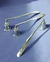 Nickel Plated Candle Snuffer - Without Candles