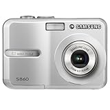 Samsung S860 8.1MP Digital Camera with 3x Optical Zoom (Silver)