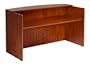 Boss 71 W by 30/36 D by 42 H Reception Desk, Cherry