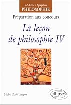 La leçon de philosophie, IV