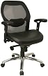 Super Mesh Chair w/ Mesh Back & Italian Leather Chair