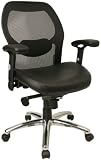 Super Mesh Chair w/ Mesh Back & Italian Leather Chair