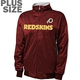 Washington Redskins Women's Plus Size Full-Zip Track Jacket