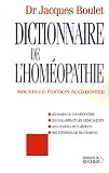 Livres Homéopathie - Dictionnaire de l'homéopathie