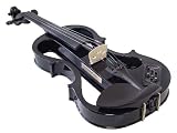 ViolinSmart Solid Wood Electric Silent Violin - Black