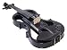ViolinSmart Solid Wood Electric Silent Violin - Black