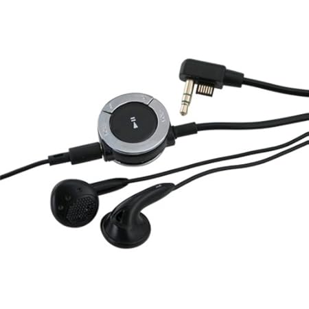 eForCity Remote Control + Stereo Headset for Sony PSP Slim 2000, Black