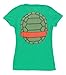 TMNT Teenage Mutant Ninja Turtles Costume Green Juniors T-shirt Tee