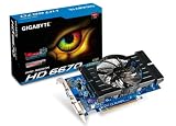 Gigabyte ATI 6670 HD 820MHZ Graphics Card (1GB, 128-bit, HDMI, DVI-D, VGA, PCI Express 2.1)