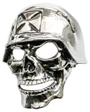 Mens German Skull Metal Belt Buckle