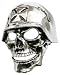 Mens German Skull Metal Belt Buckle