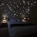 Wandkings® Wall Stickers A Night Lit Up with 250 Hearts Glow-in-The-Dark