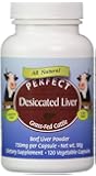 Perfect Desiccated Liver - Grass Fed Undefatted Argentine Beef Liver (120 capsules, 750mg per capsule, Net wt 90g)